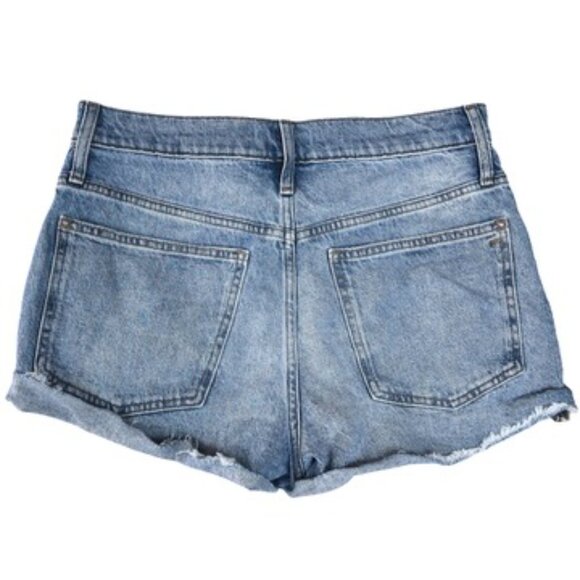 Madewell The Perfect Jean Shorts 30 High Rise Cutoff Vintage Casual - Picture 2 of 9